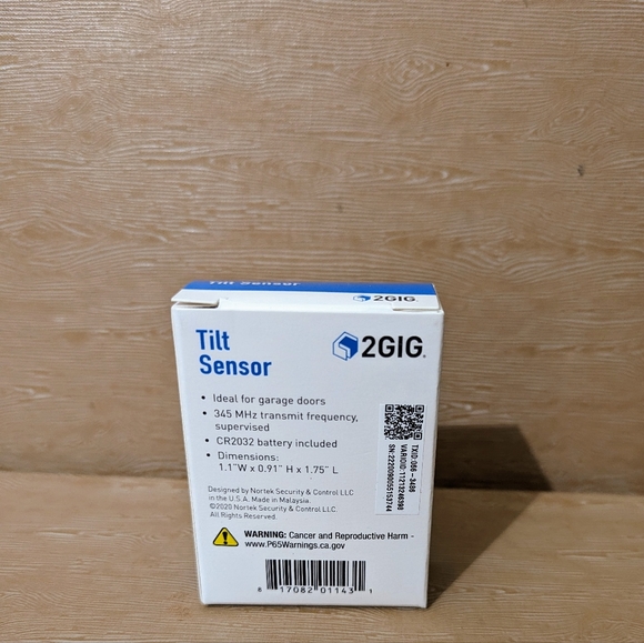 New 2 Gig Overhead Garage Door Tilt Sensor Home Security System - Picture 2 of 2